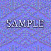 [ Geometric Knit Seamless 01 ] Normal Map