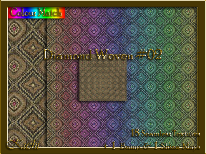 Diamond Woven #02 Texture Pack