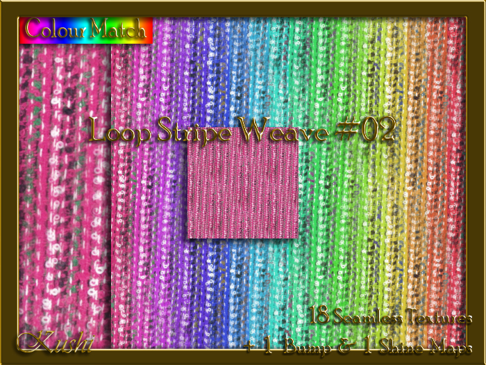 Loop Stripe Weave #02 Texture Pack