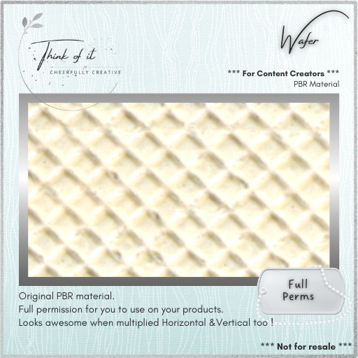 {ToI} Material - Wafer - Full Perms