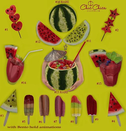 :::ChicChica::: Watermelonmania #10 RARE