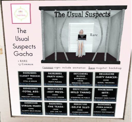 The Usual Suspects Photo box - RARE