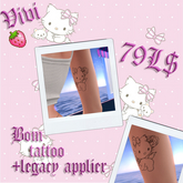 Charmy Kitty Arm Tattoo Vivi
