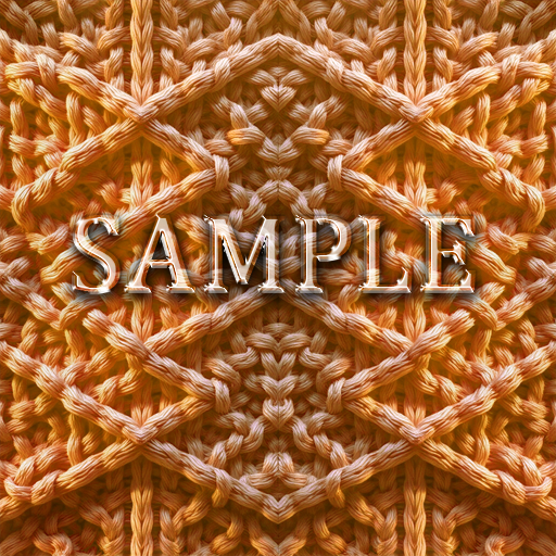 [ Geometric Knit Seamless 02 ] A