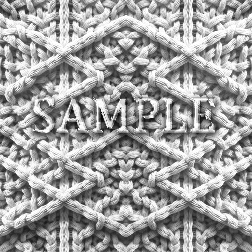 [ Geometric Knit Seamless 02 ] B