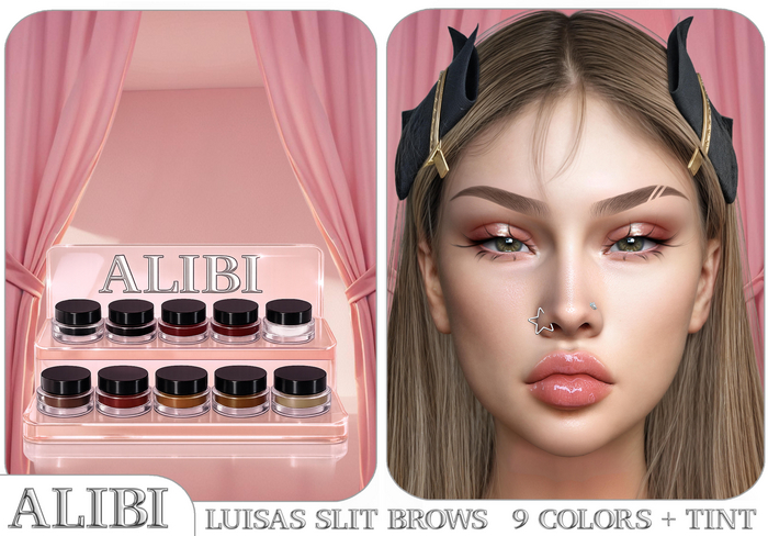 ALIBI - Luisa's Slit Brows