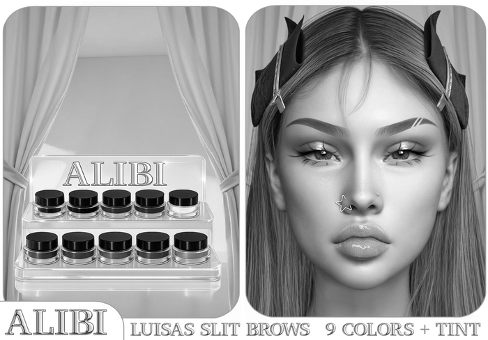 ALIBI - Luisa's Slit Brows (DEMO)