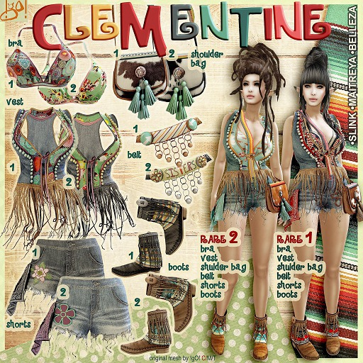 !gO! Clementine Set (Maitreya)