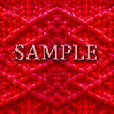 [ Geometric Knit Seamless 02 ] E
