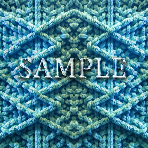 [ Geometric Knit Seamless 02 ] F