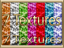 [ Geometric Knit Seamless 02 ] 7 Textures