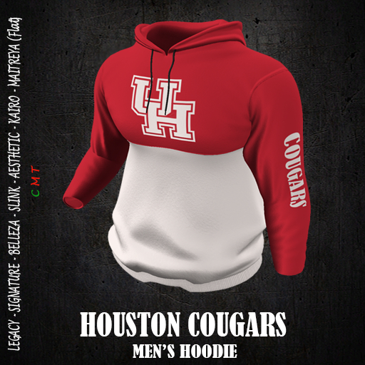 HOUSTON COUGARS - Men's Hoodie     [Includes Maitreya Flat version]  *