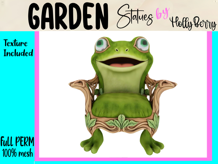HB: Wicker Frog Chair FuLL PERM
