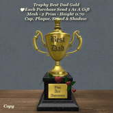 Trophy Best Dad Gold1