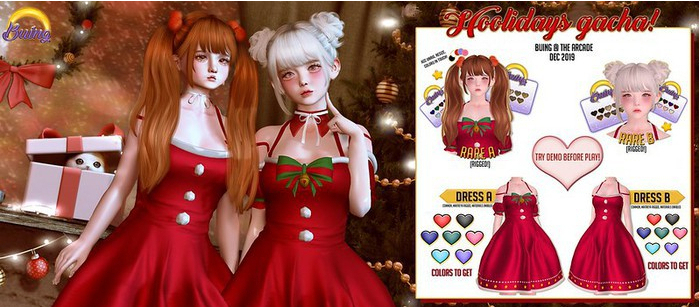 {Buing} Hoolidays. gacha RARE B