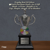 Trophy Best DJ Silver1