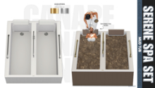 [Canape] Serene Mud Tub - WHITE