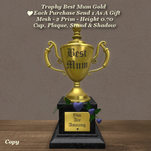 Trophy Best Mum Gold1