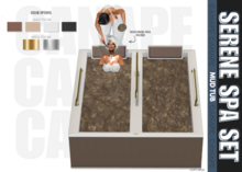 [Canape] Serene Mud Tub - FATPACK