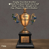 Trophy Vine Best Brother1