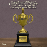 Trophy Winner of My Heart1