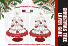 [Canape] Christmas Tree Cake - WHITE (V2)