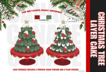 [Canape] Christmas Tree Cake - GREEN (V2)