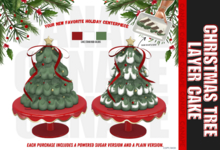 [Canape] Christmas Tree Cake - GREEN (V1)