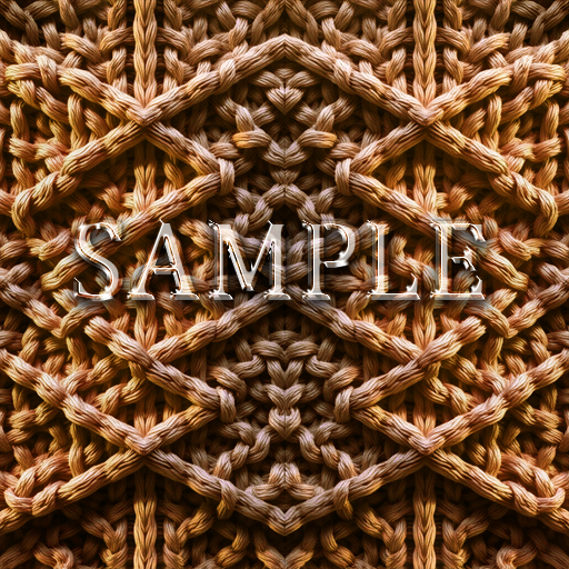[ Geometric Knit Seamless 03 ] A