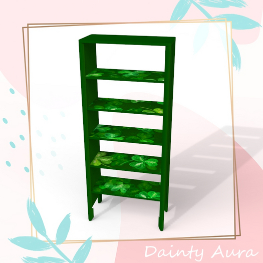 St Patricks Living Room Shelf