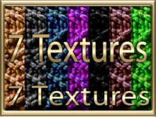 [ Geometric Knit Seamless 03 ] 7 Textures