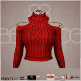 Baiastice_Fyes Sweater-Red