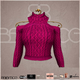 Baiastice_Fyes Sweater-Fuchsia