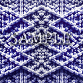 [ Geometric Knit Seamless 04 ] A