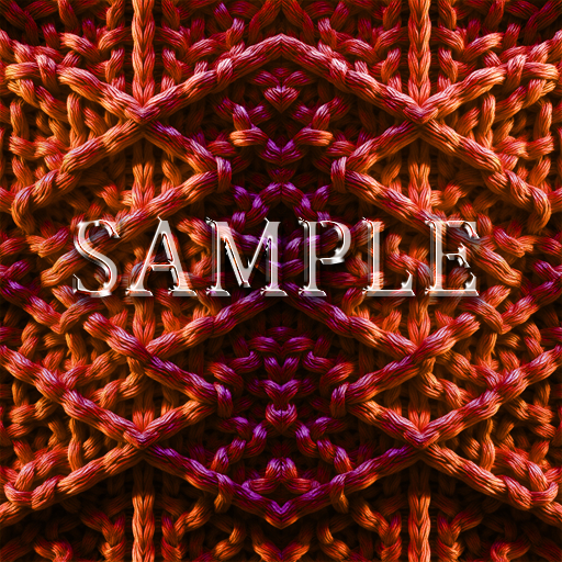 [ Geometric Knit Seamless 04 ] C