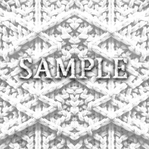 [ Geometric Knit Seamless 04 ] E