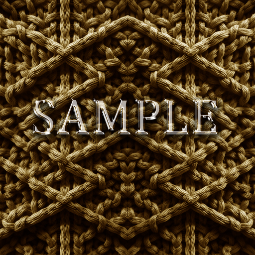 [ Geometric Knit Seamless 04 ] G