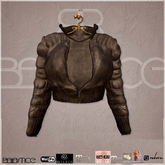 Baiastice_Poofy Suede Jacket-Uber