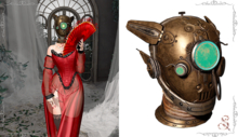 steampunk helmet - Gearthelm 