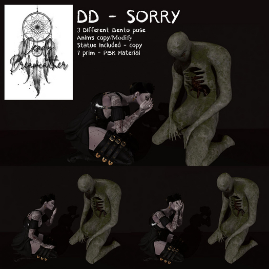 DD - Sorry - Bento pose & statue