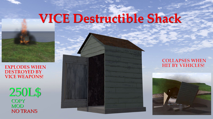 VICE Destructible Shack