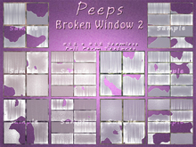 Peeps Textures Broken Window 2
