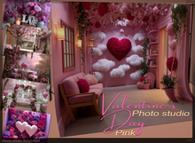 *!* Screen studio photo Valentine's day pink