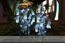 [CC] Ghost Pipe Flower Set