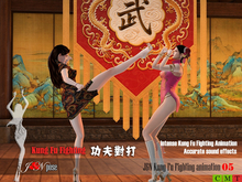 Kung Fu Fighting animation 05
