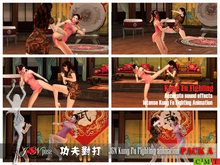 KungFu animation Pack A 6 in 1