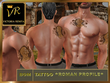 VR* TATTOO*ROMAN PROFILE*