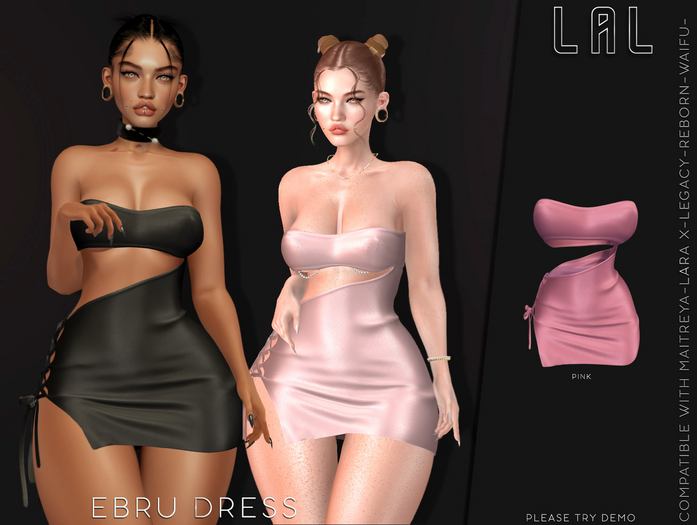 -LAL-Ebru Dress [Pink]