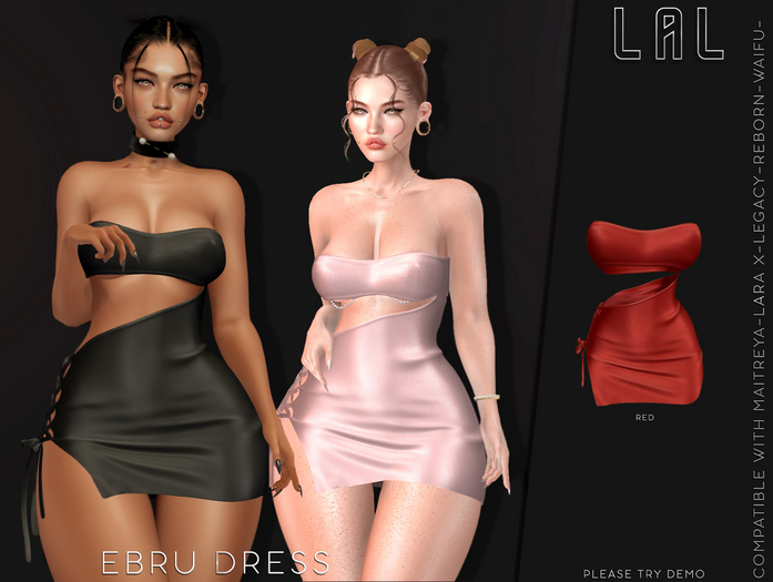 -LAL-Ebru Dress [Red]