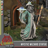 Mystic Wizard FP box, magic in its crystal ball